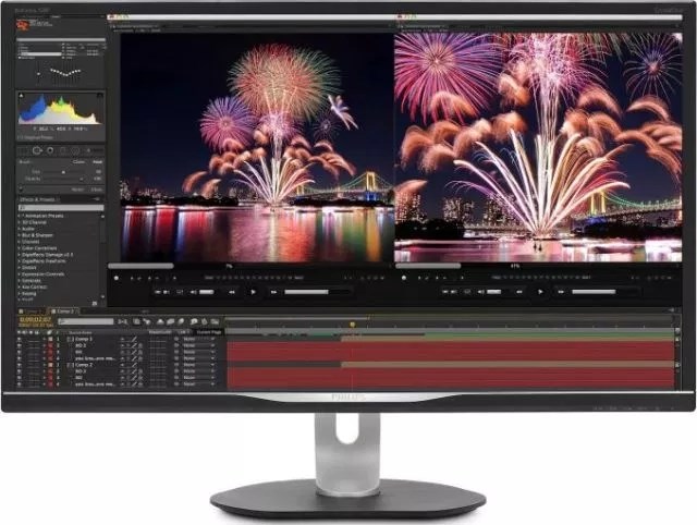 飞利浦发4K显示器328P6VU：覆盖116%NTSC色域